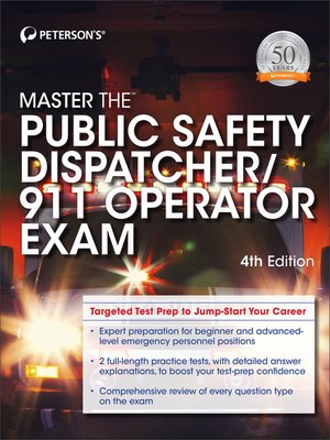 cover image of Master the Public Safety Dispatcher/911 Operator